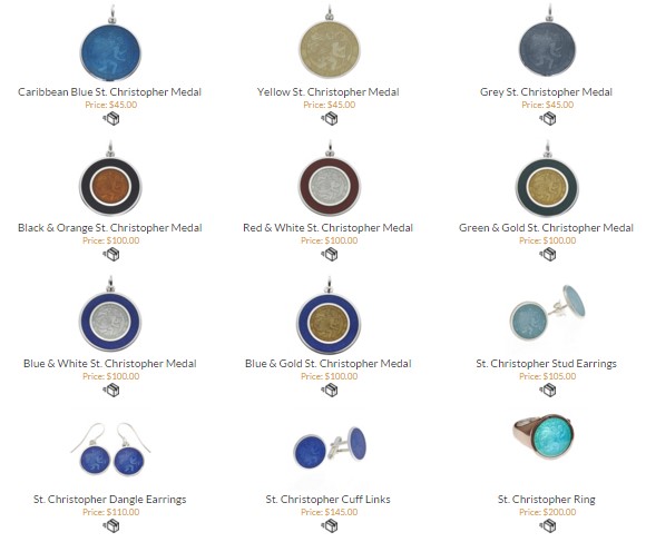 St. Christopher Jewelry - Schwanke-Kasten Jewelers pendant necklaces